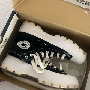 Converse Black and White Chunky Sneakers